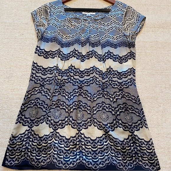 Cabi 100% Silk Tunic Blouse - Picture 13 of 14